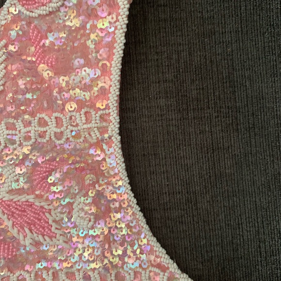 Beautiful pink sparkly statement top - Picture 5 of 13